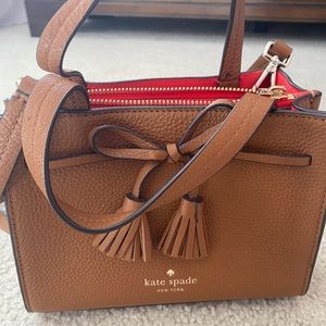 Kate spade brown leather purse
